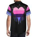 LGBT_Pride-Omnisexual Pride Heart Hawaiian Shirt - Rose Gold Co. Shop