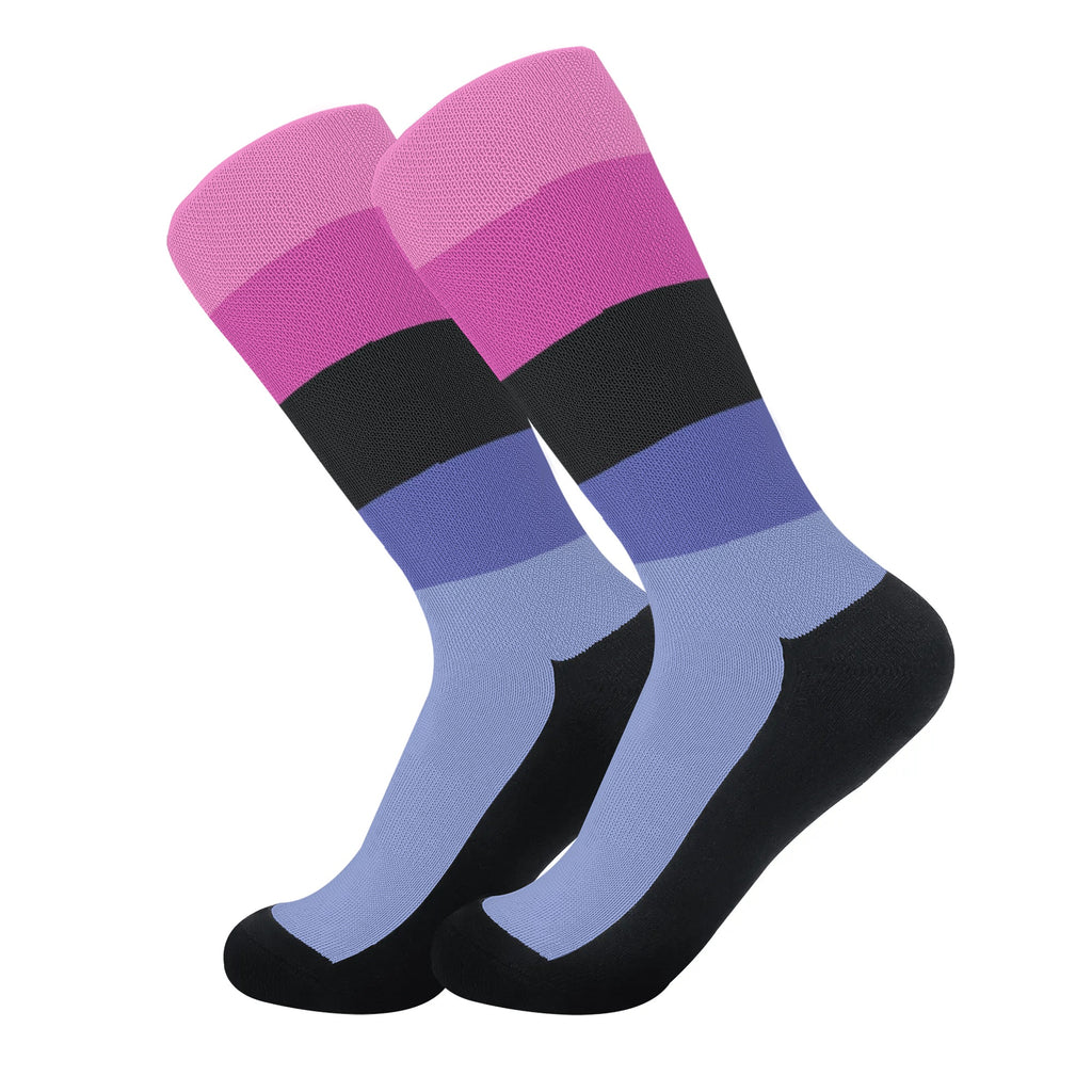 Omnisexual Pride Crew Socks