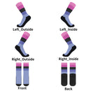 LGBT_Pride-Omnisexual Pride Crew Socks - Rose Gold Co. Shop