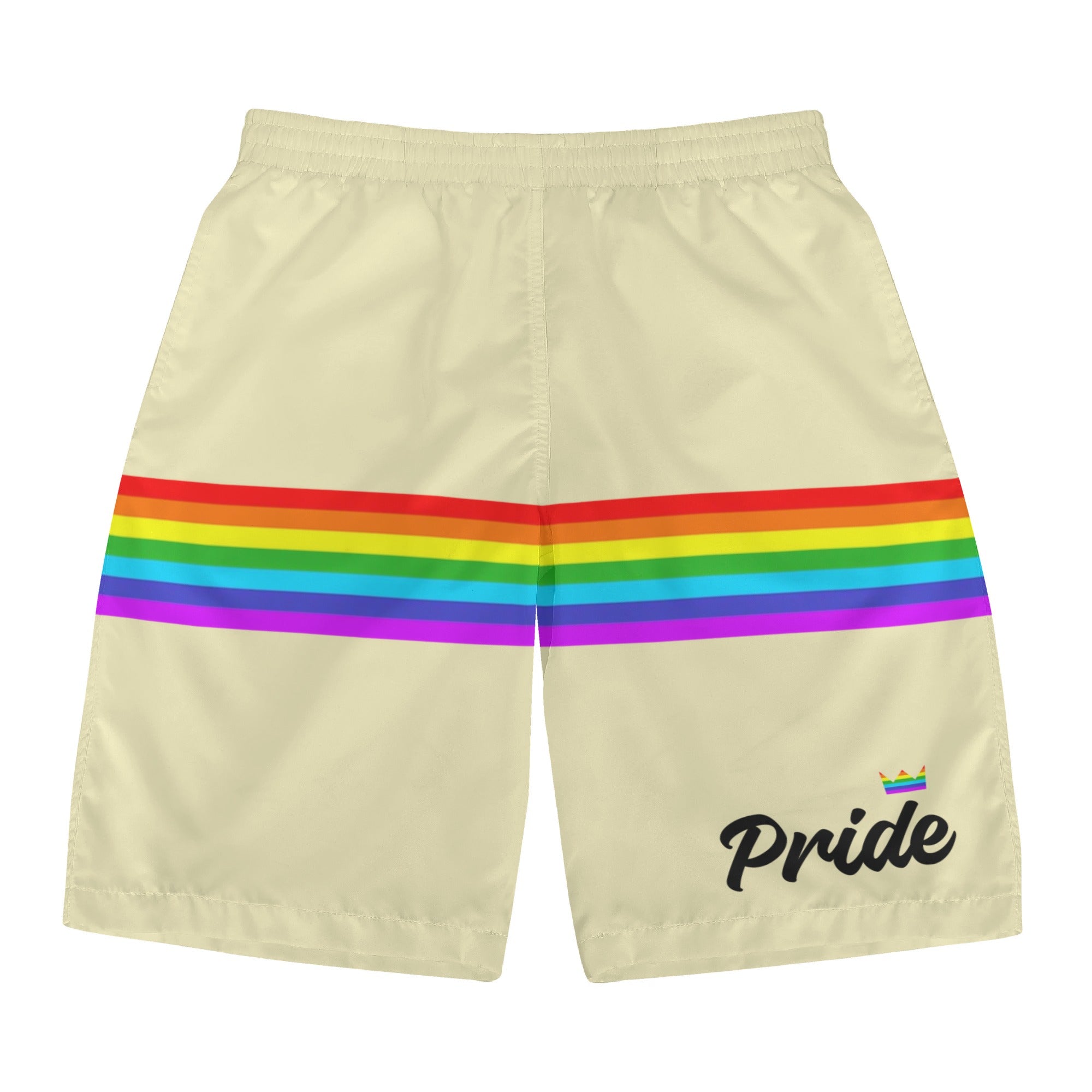 LGBT_Pride-Tan Mens All Over Print Board Shorts - Rose Gold Co. Shop