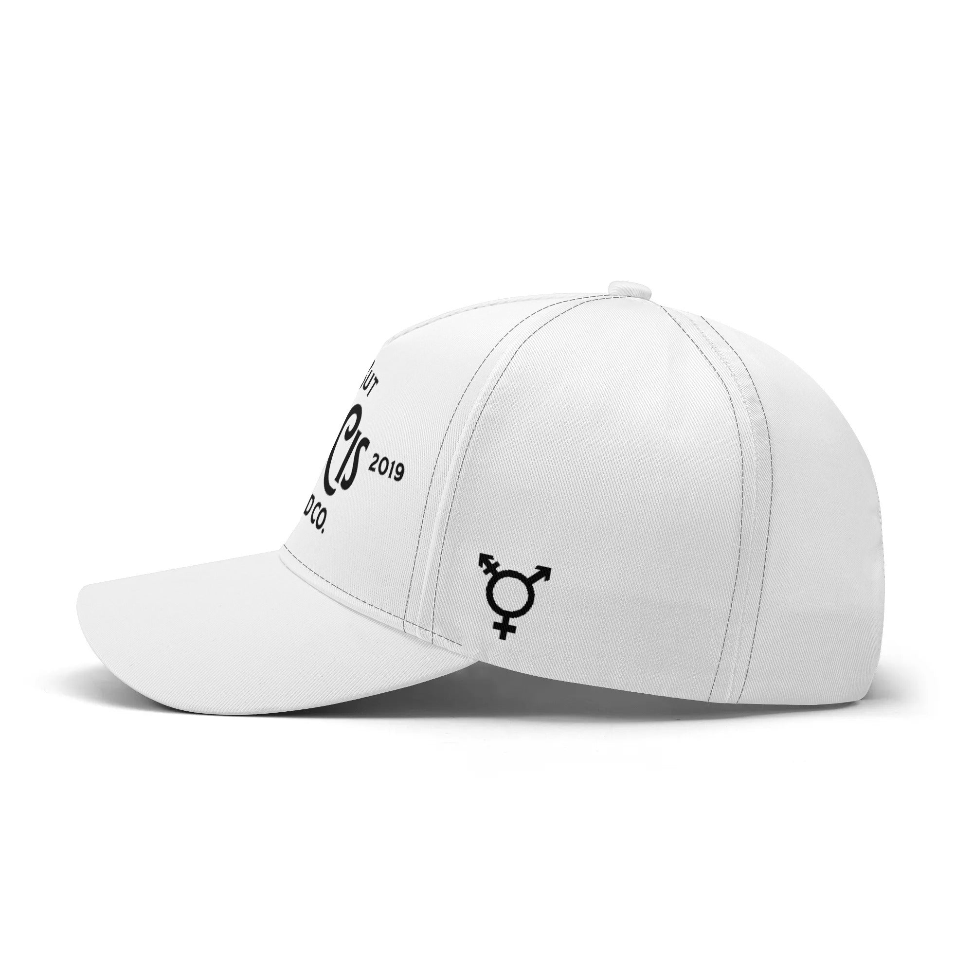LGBT_Pride-Sus But Not Cis Baseball Cap - Rose Gold Co. Shop