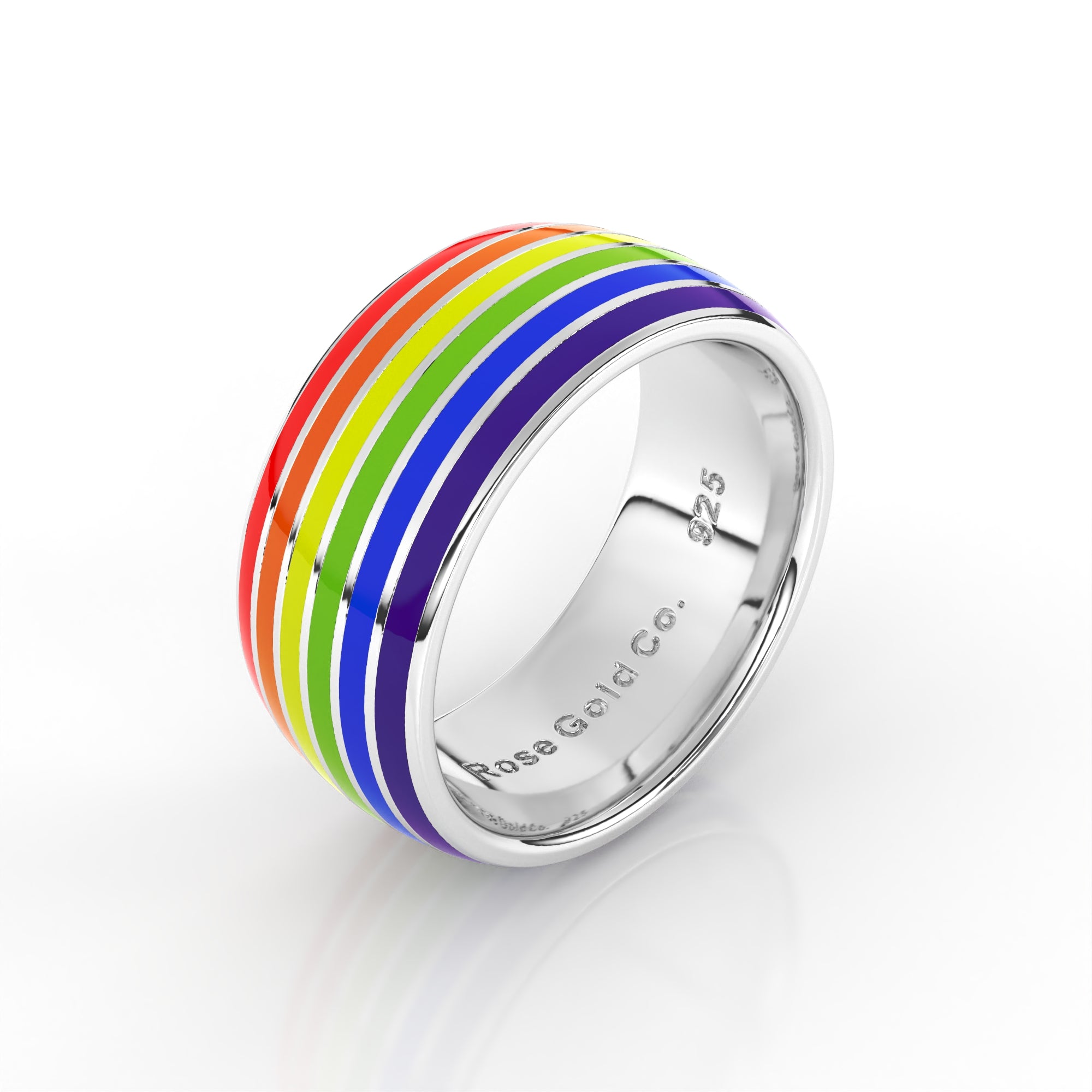 Classic Rainbow Pride Ring
