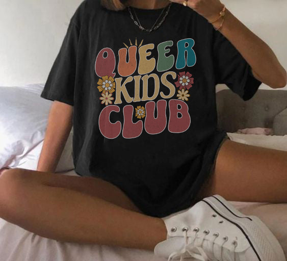 Queer Kids Club T-Shirt - Rose Gold Co. Shop