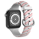 Rainbow Twist Apple Watch Strap - Rose Gold Co. Shop