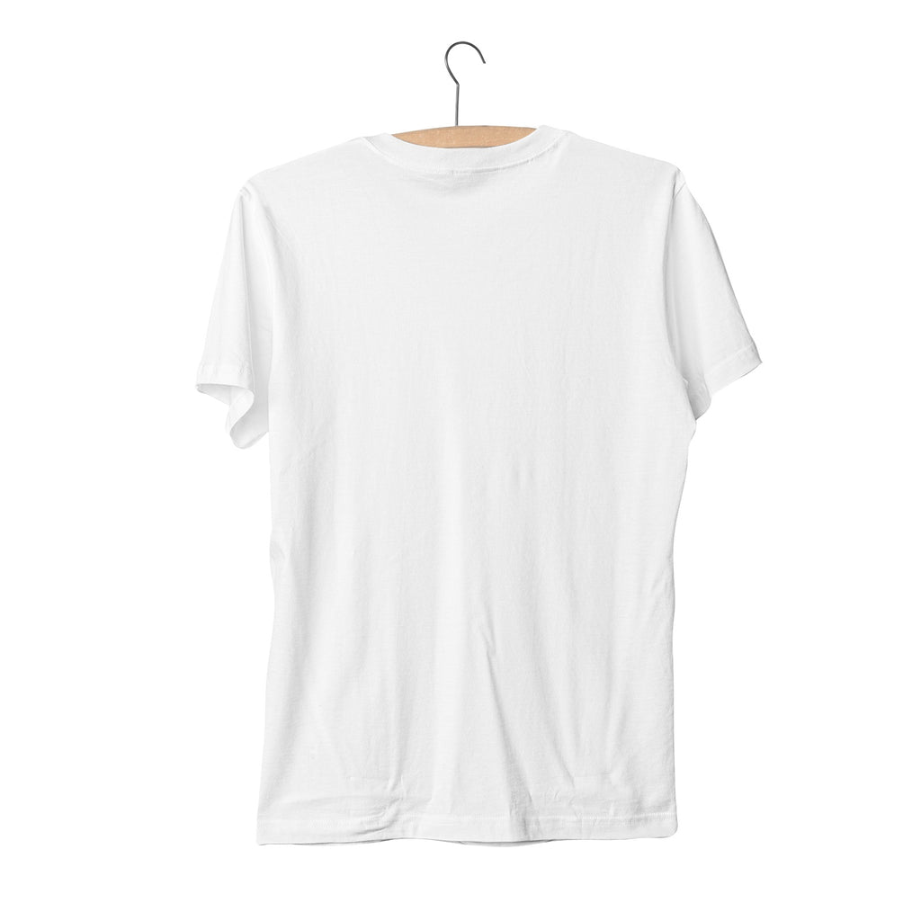 Sounds Gay I'm In marquee letter tee, flat lay — Rose Gold Co