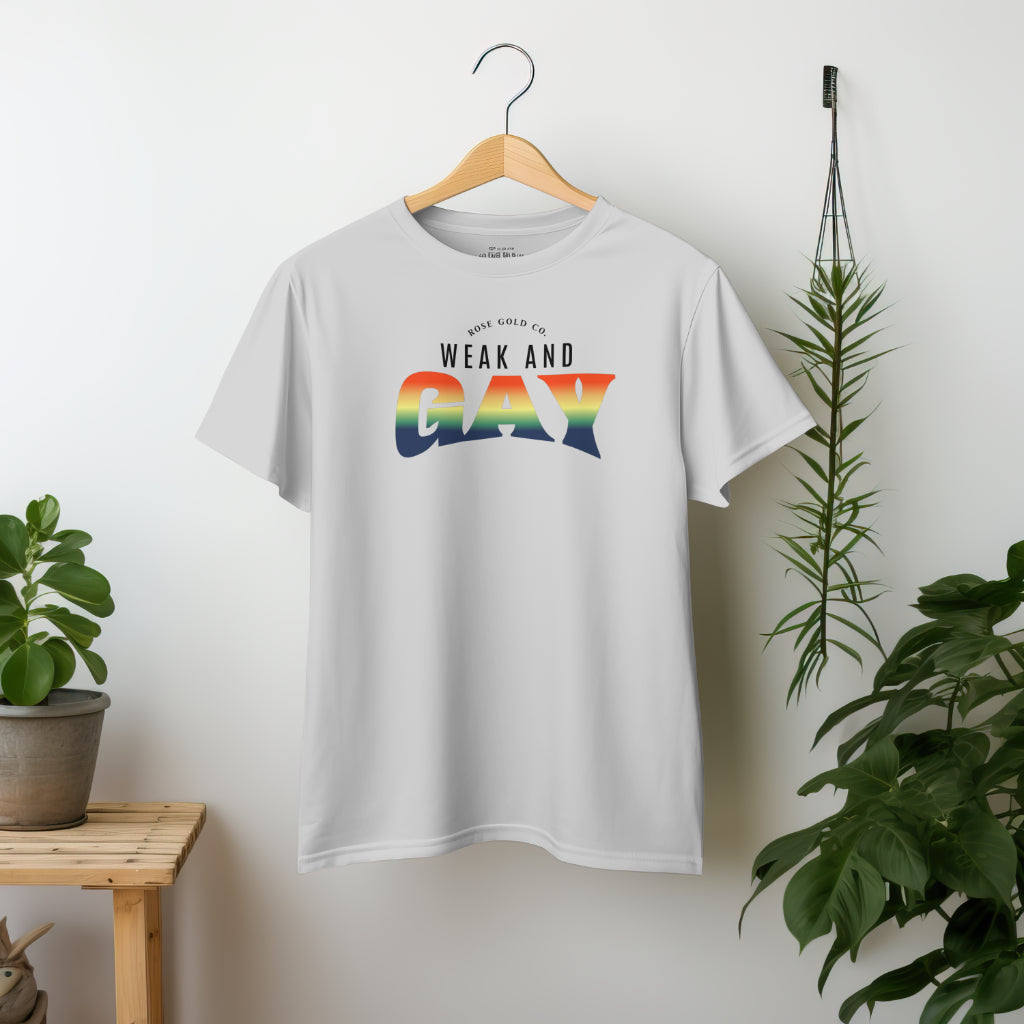 LGBT_Pride-Weak And Gay Republican Shirt - Rose Gold Co. Shop