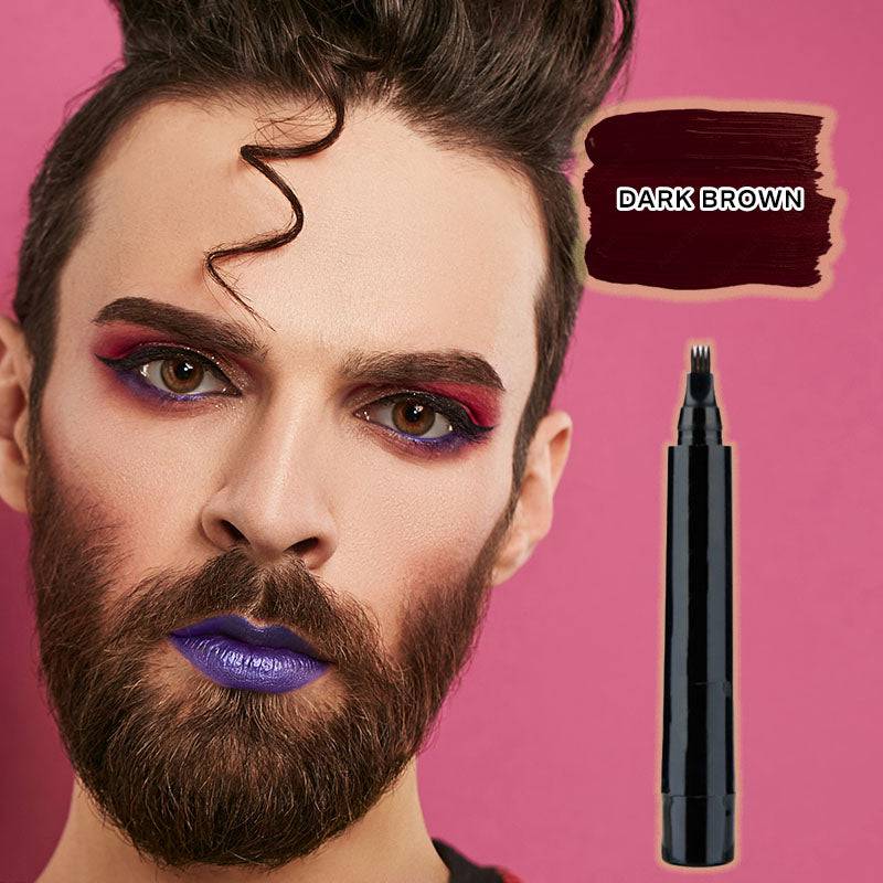 Gender Affirming Care | EmpowerBeard Filler Pen | Facial Hair Shaping Kit for Trans Men - Rose Gold Co. Shop