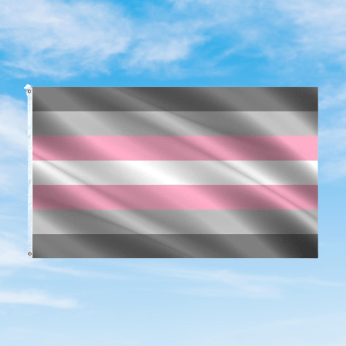 Demigirl Pride Flag 3x5 Ft