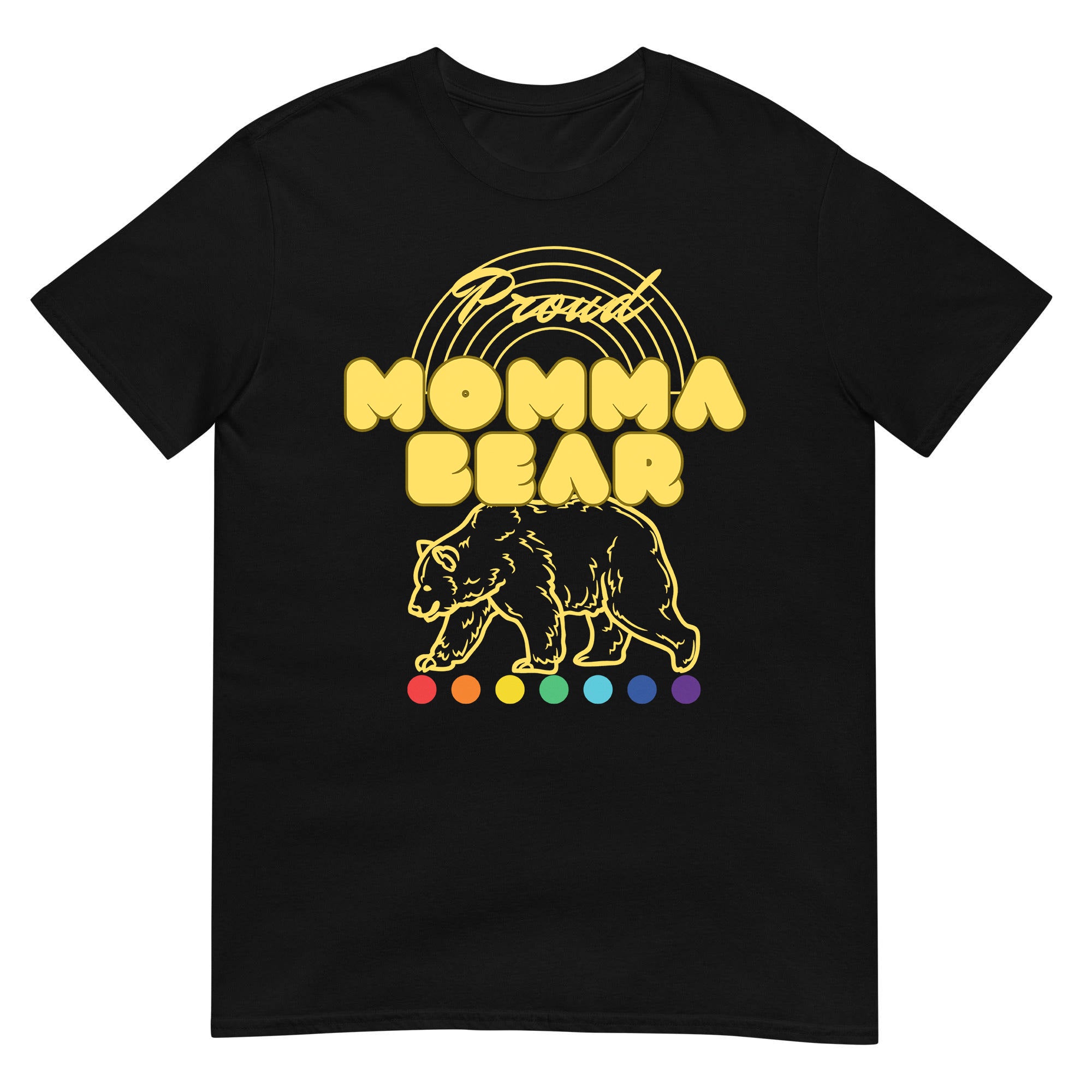 Proud Mama Bear LGBT Ally T-Shirt - Rose Gold Co. Shop