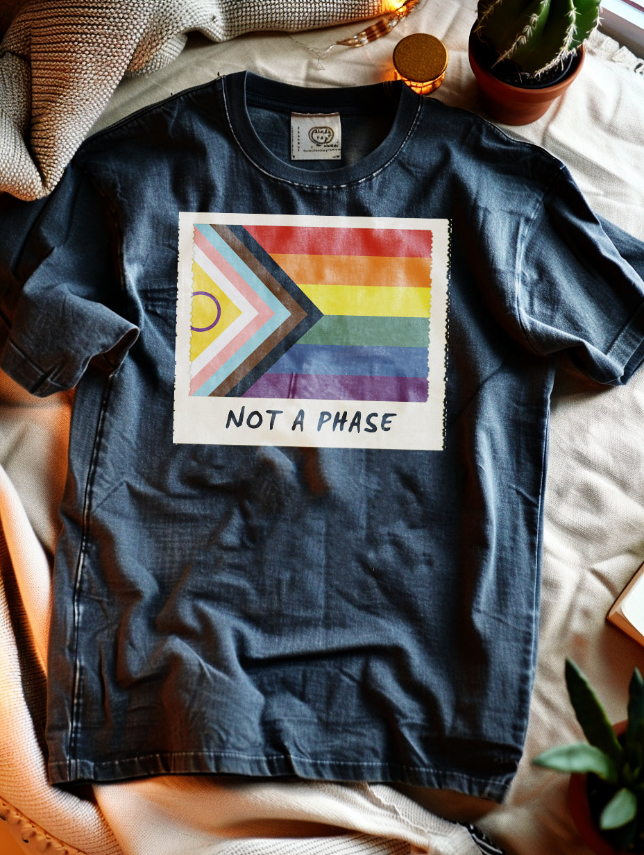Not A Phase Progress Pride T-Shirt