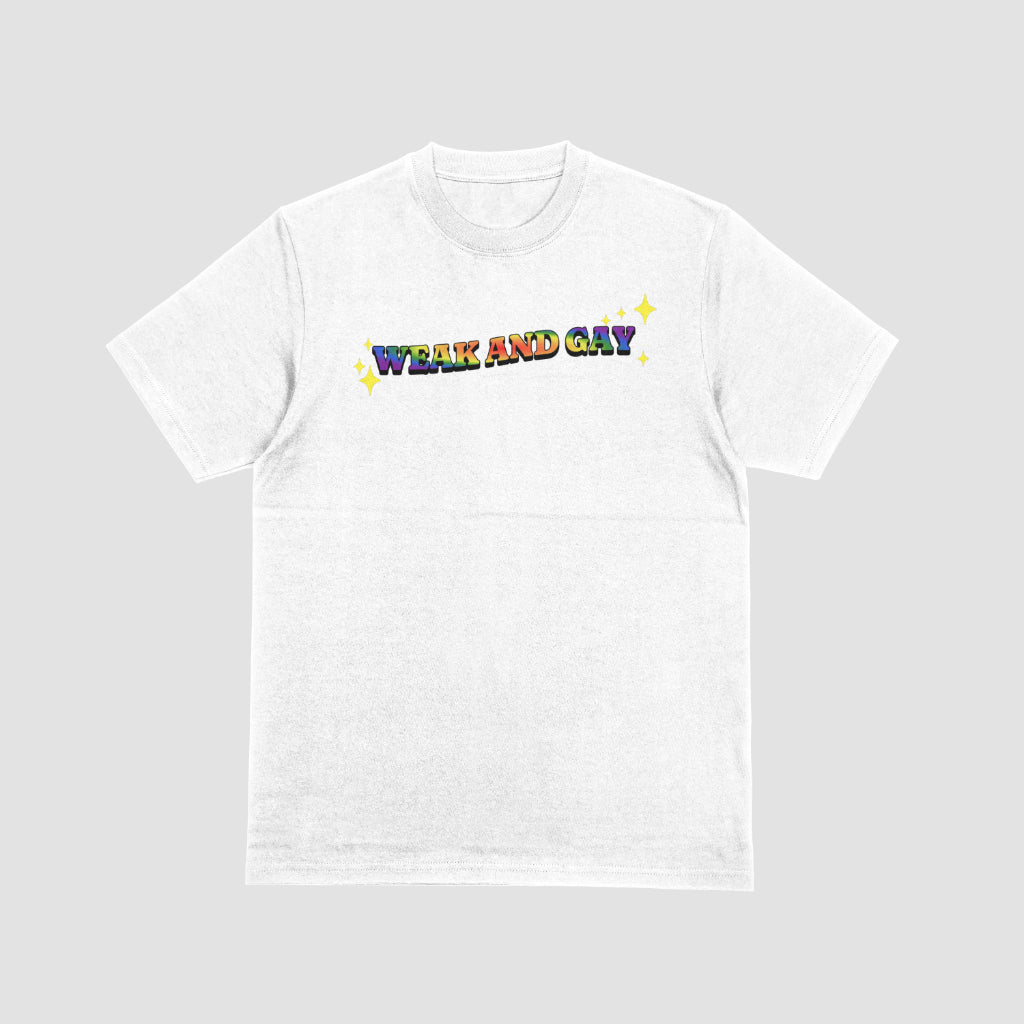 Weak and Gay Republican Rainbow T-Shirt