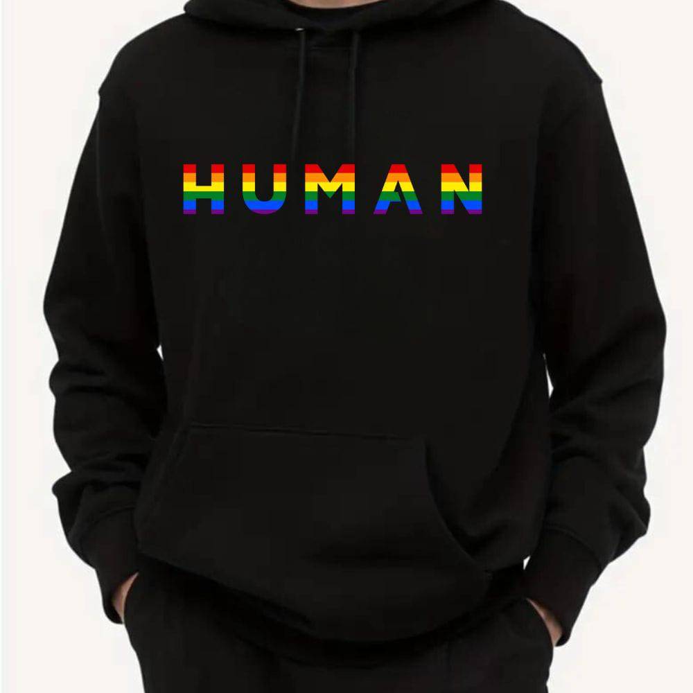 Human Rainbow Pride Unisex Hoodie