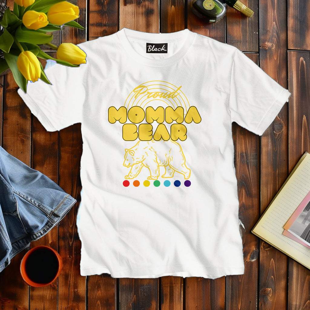 Proud Mama Bear LGBT Ally T-Shirt