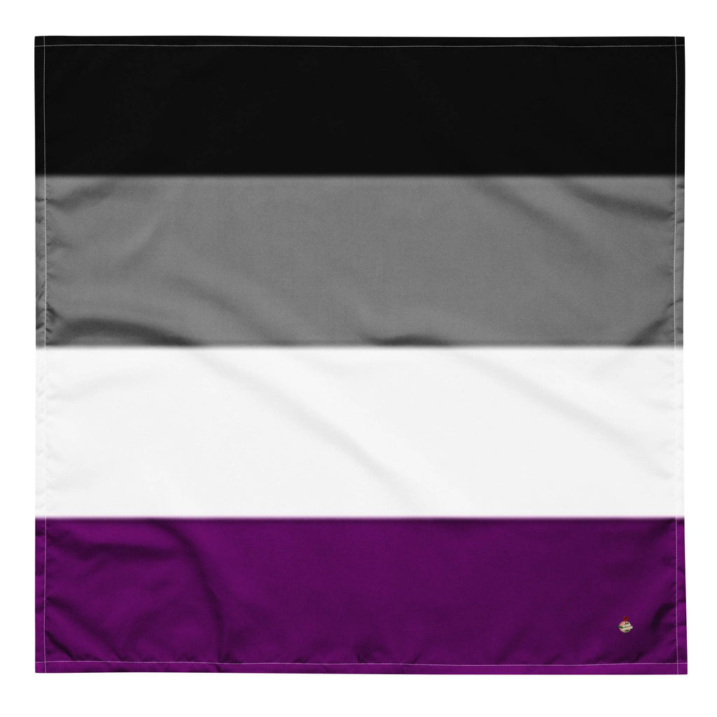Ace pride flag bandana, view 4 — Rose Gold Co