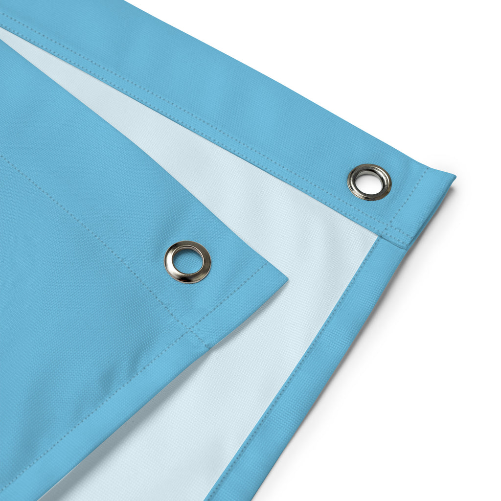 Cisn't trans pride wall flag, view 5 — Rose Gold Co