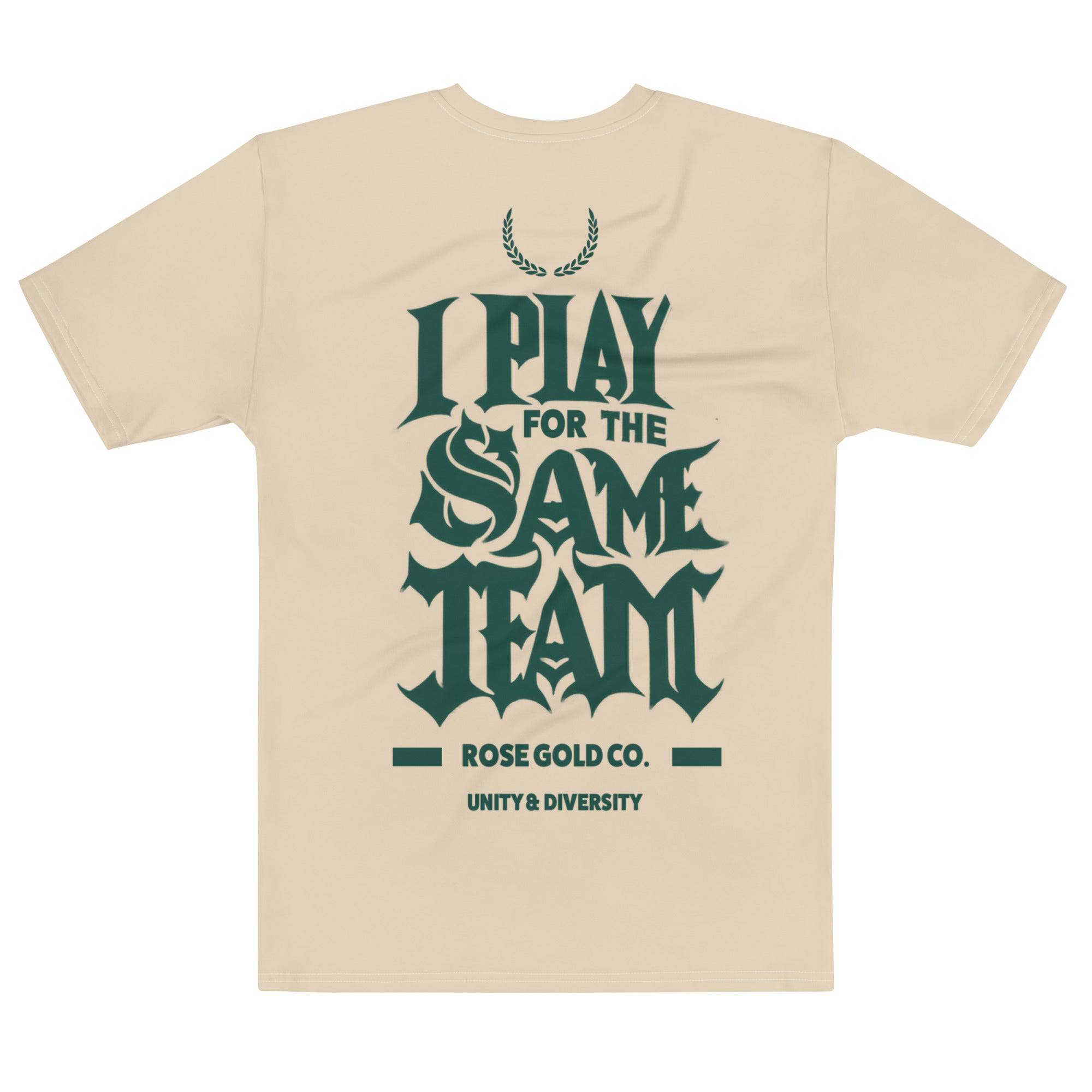 I Play For The Same Team jersey tee — Rose Gold Co