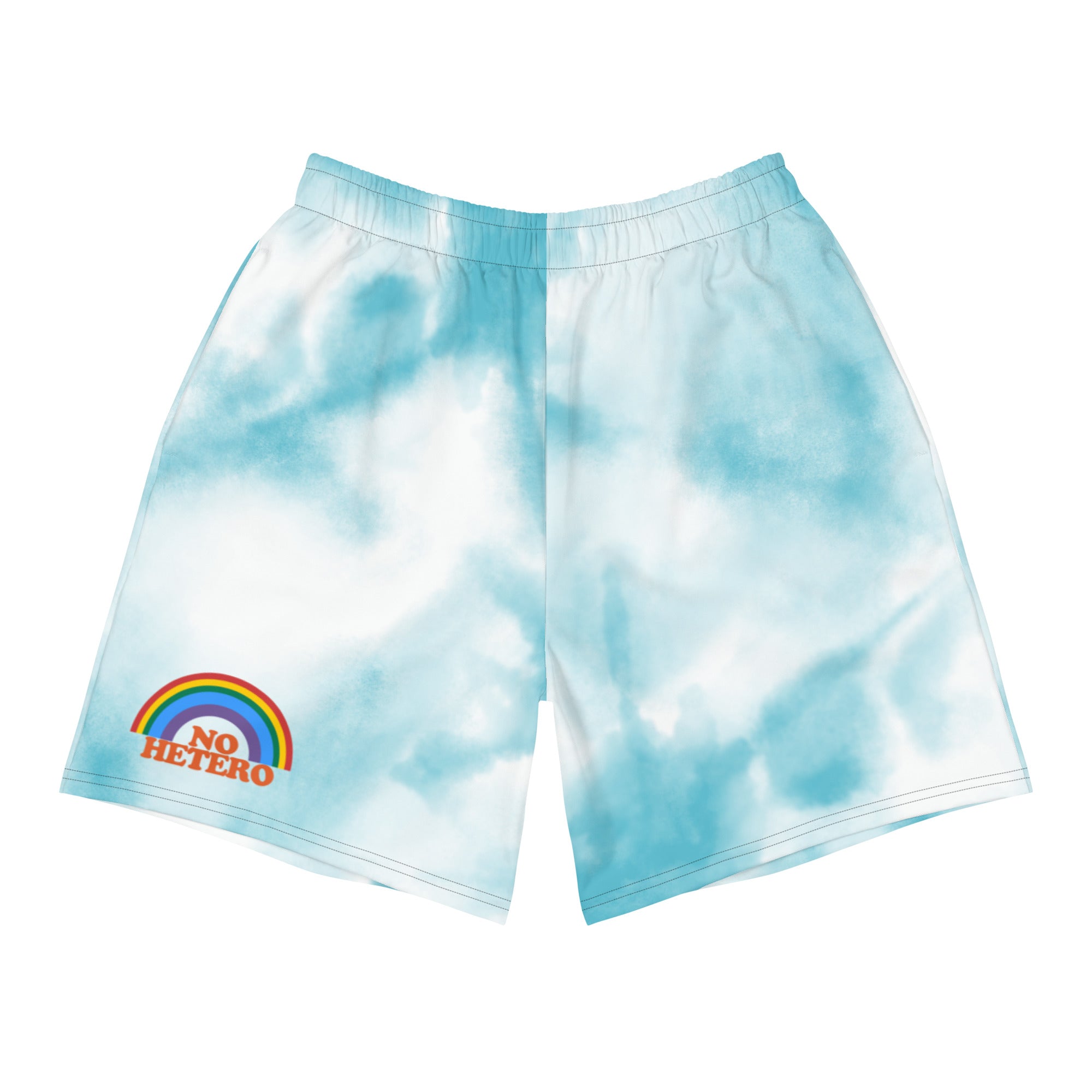 No Hetero athletic shorts — Rose Gold Co