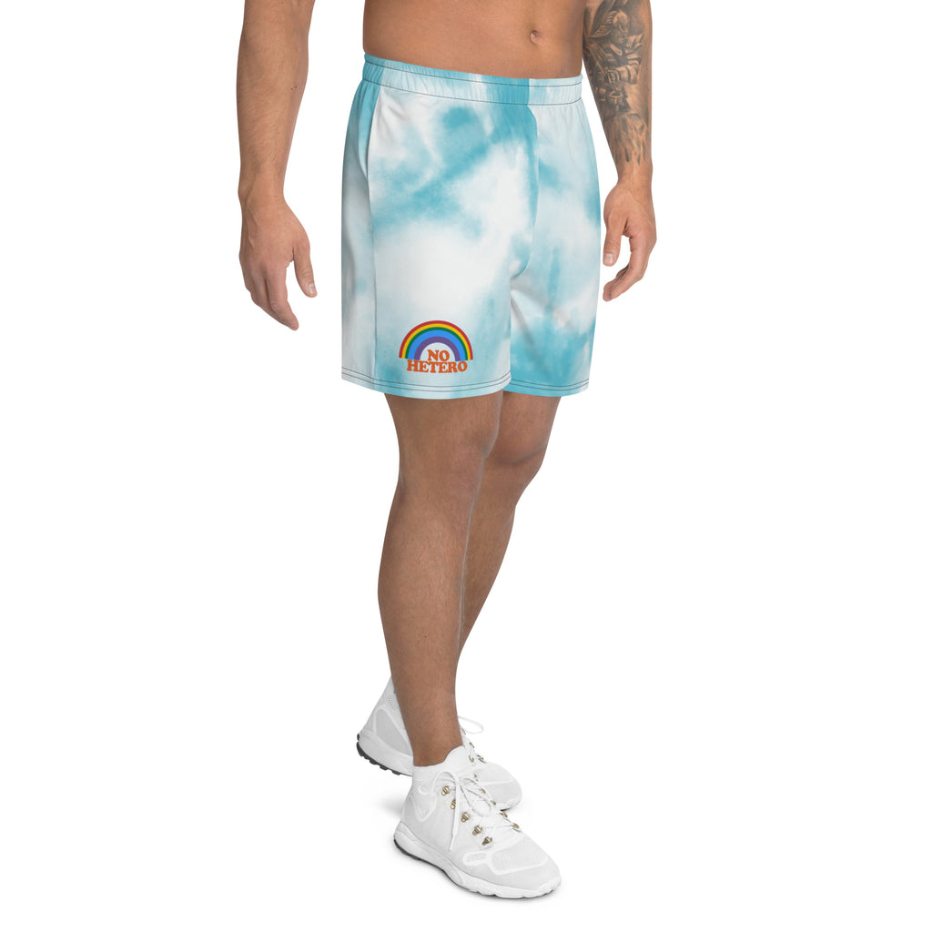 No Hetero athletic shorts, view 3 — Rose Gold Co