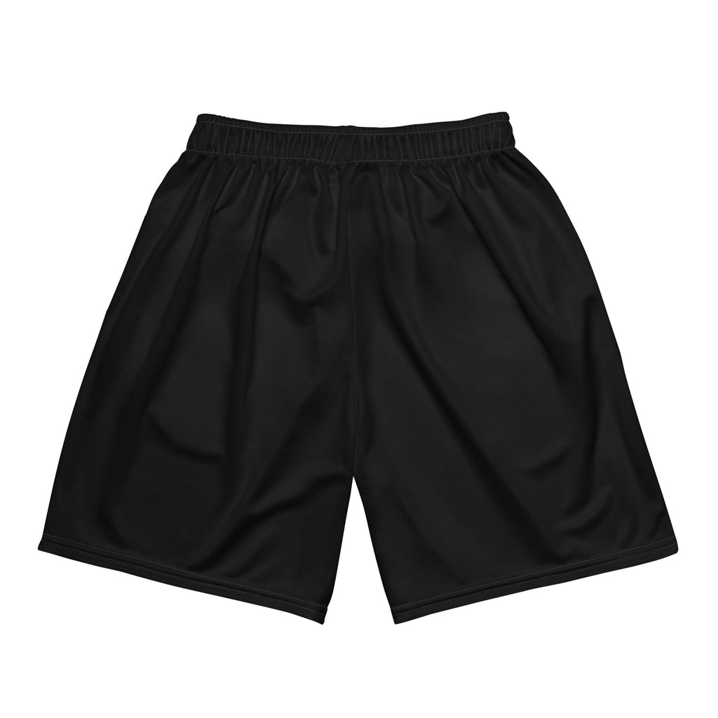 Retro rainbow pride mesh shorts, view 6 — Rose Gold Co
