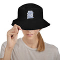 I Like My Men How I Like My Women bucket hat, front view — Rose Gold Co