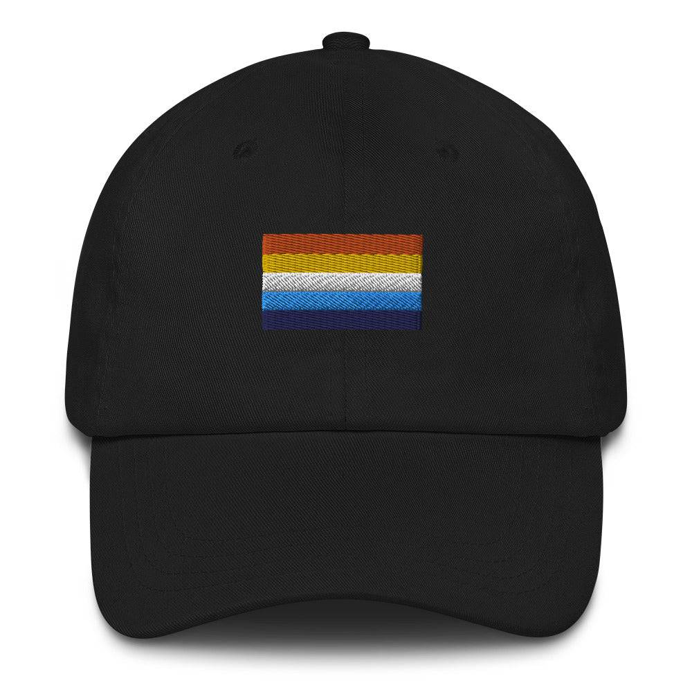 Aroace Pride Flag Dad hat - Rose Gold Co. Shop
