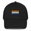 Aroace flag dad hat, view 6 — Rose Gold Co
