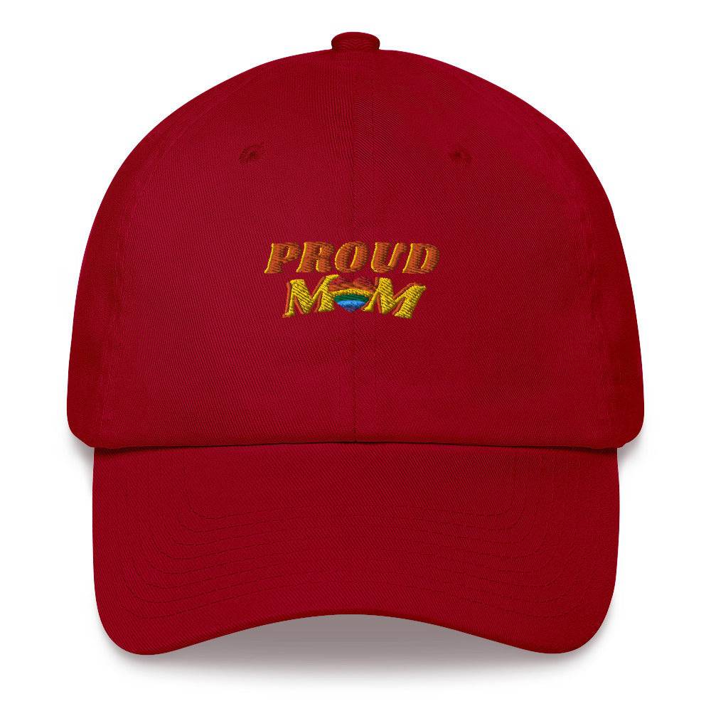 Proud Mom ally pride dad hat, view 7 — Rose Gold Co