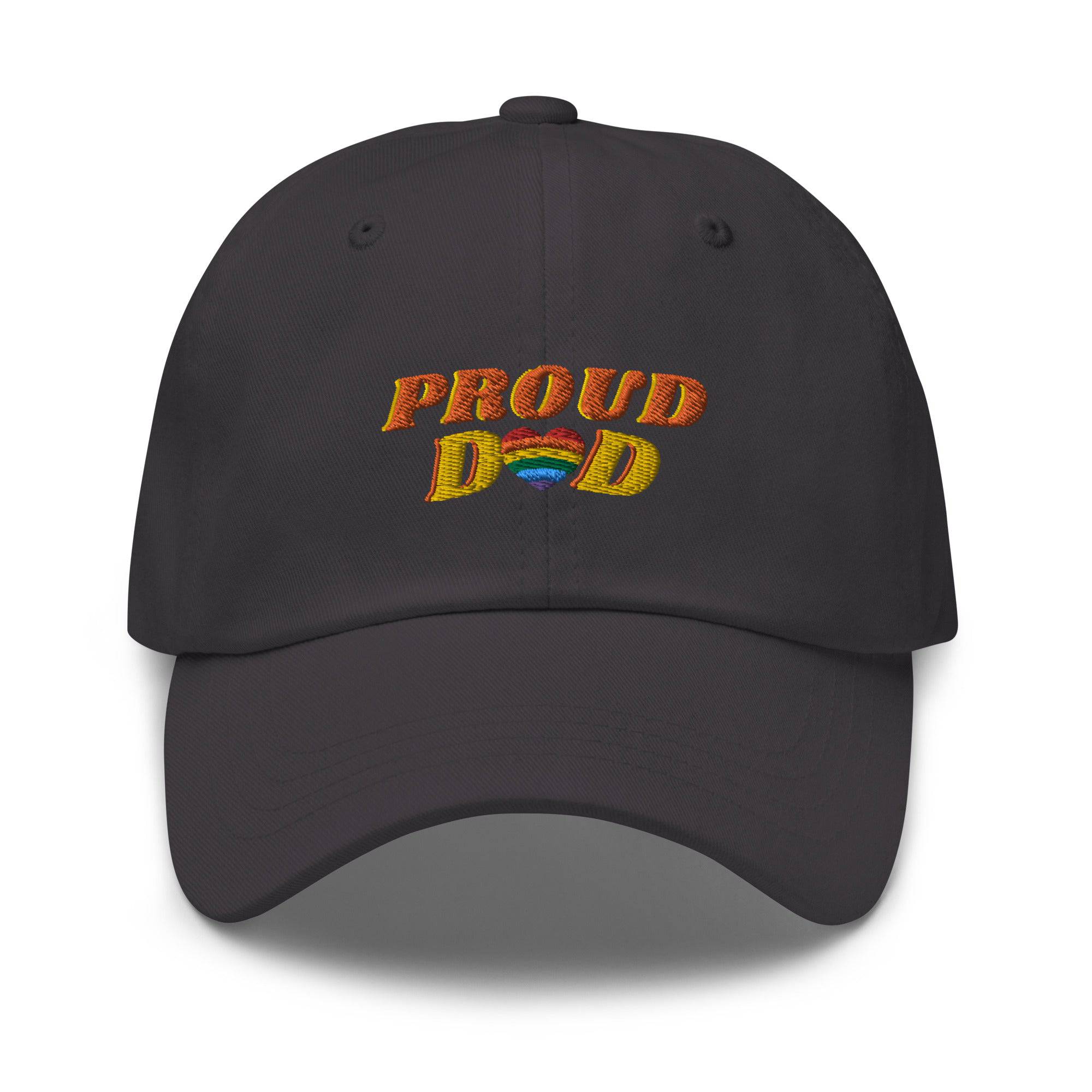Proud Dad ally pride dad hat, view 13 — Rose Gold Co