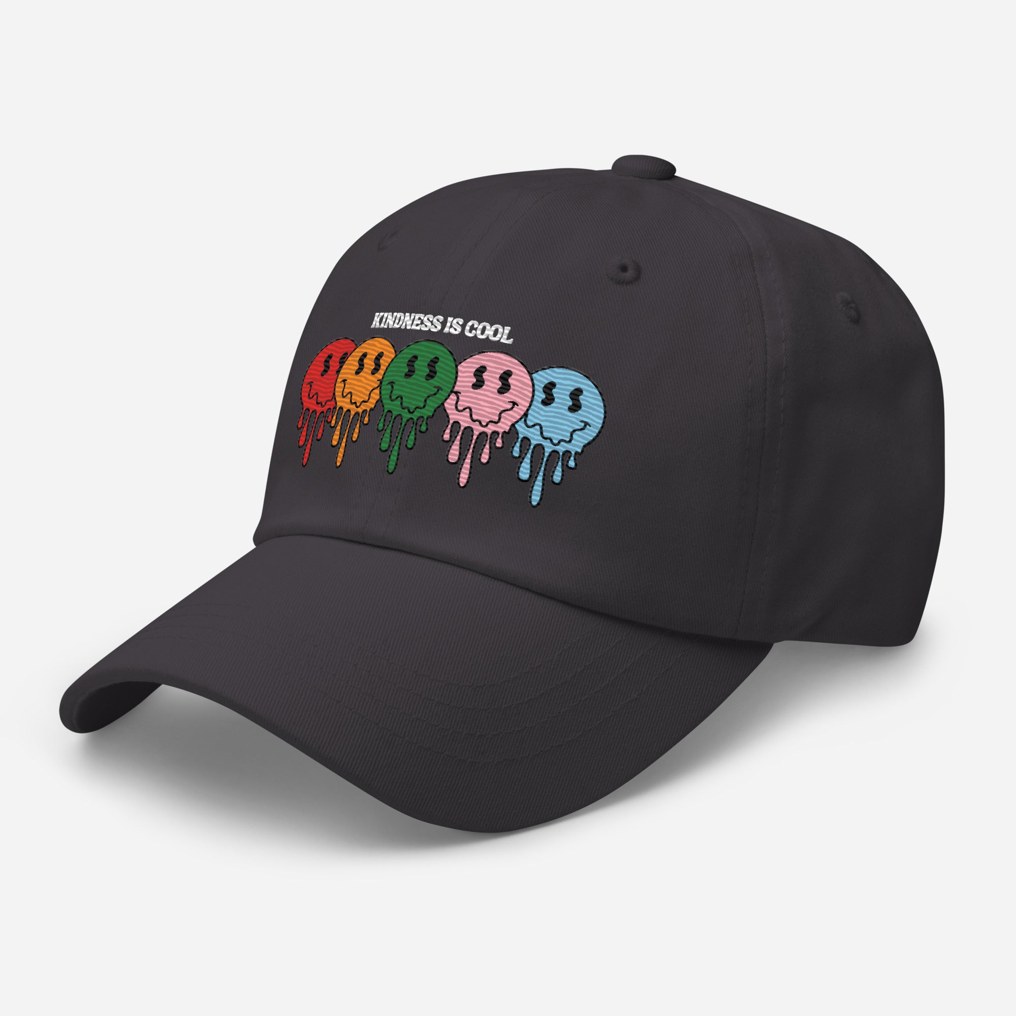 Kindness Is Cool dad hat, view 6 — Rose Gold Co