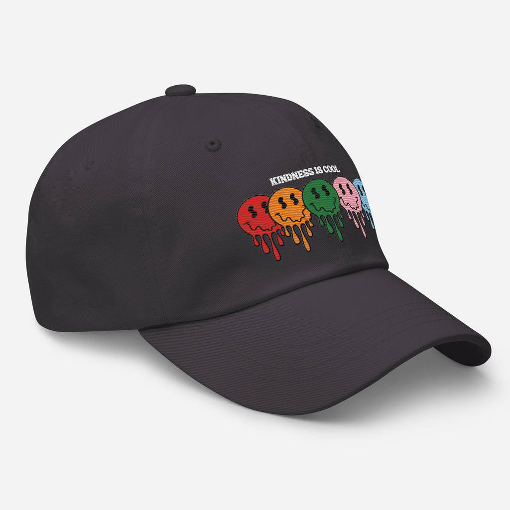 Kindness Is Cool dad hat, view 5 — Rose Gold Co