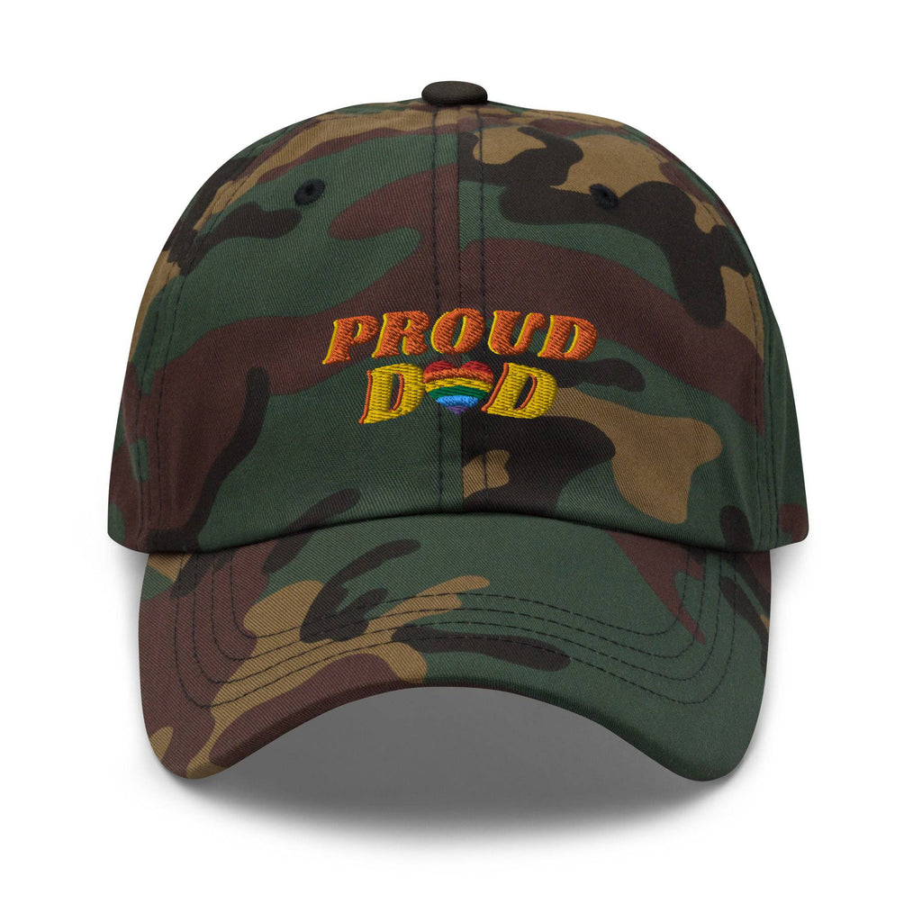 Proud Dad ally pride dad hat, view 16 — Rose Gold Co