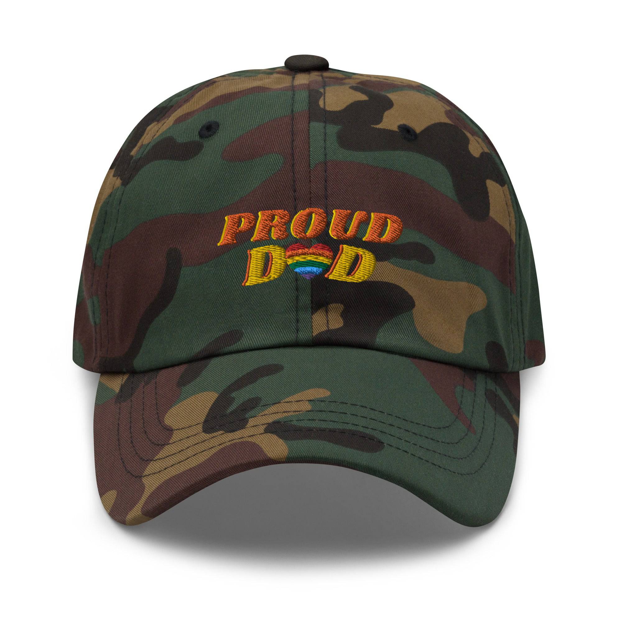 Proud Dad ally pride dad hat, view 16 — Rose Gold Co
