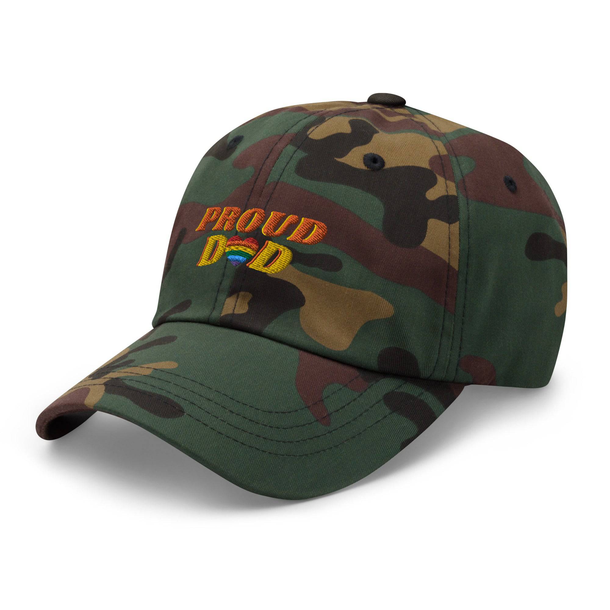 Proud Dad ally pride dad hat, view 18 — Rose Gold Co