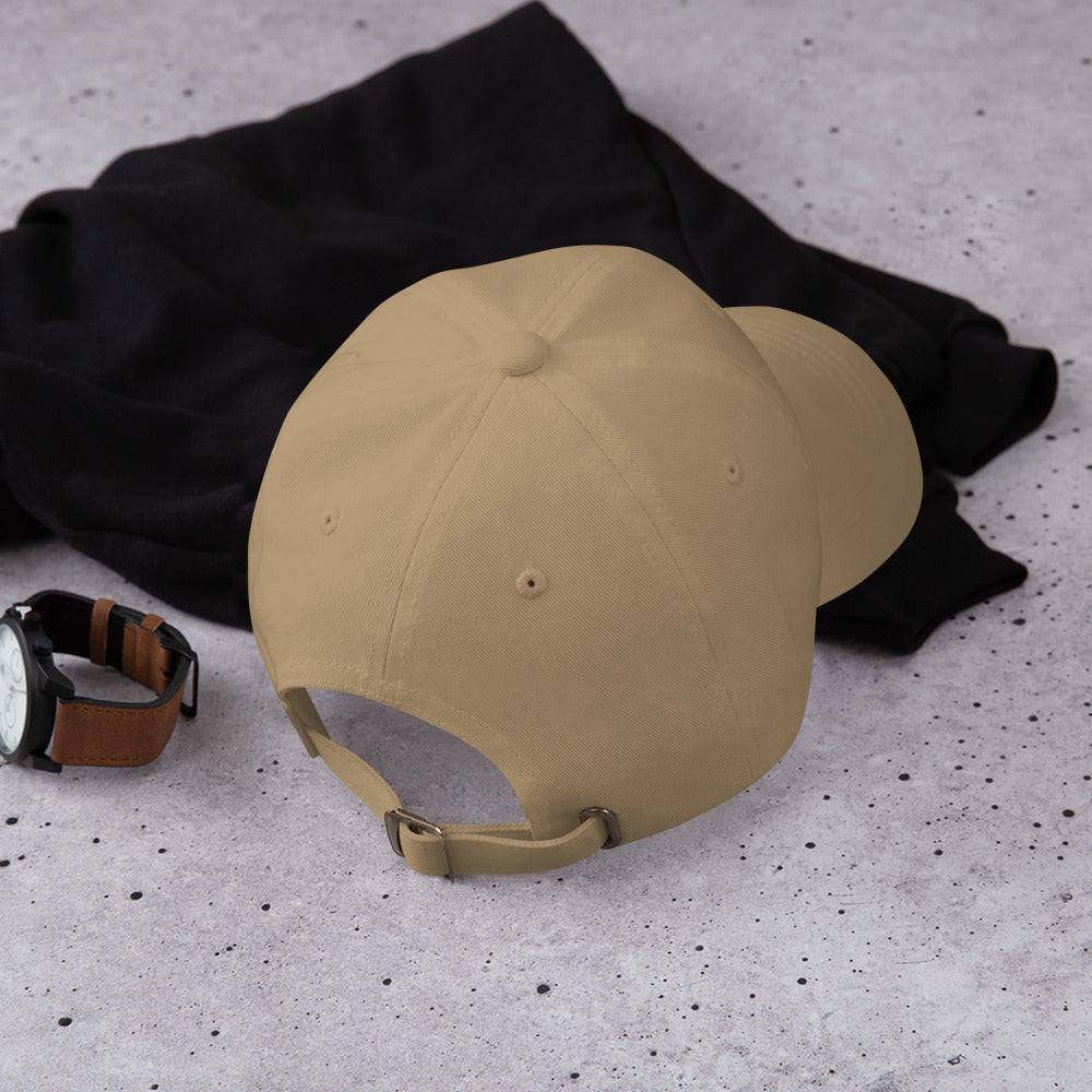 Omnisexual pride crown dad hat, view 5 — Rose Gold Co