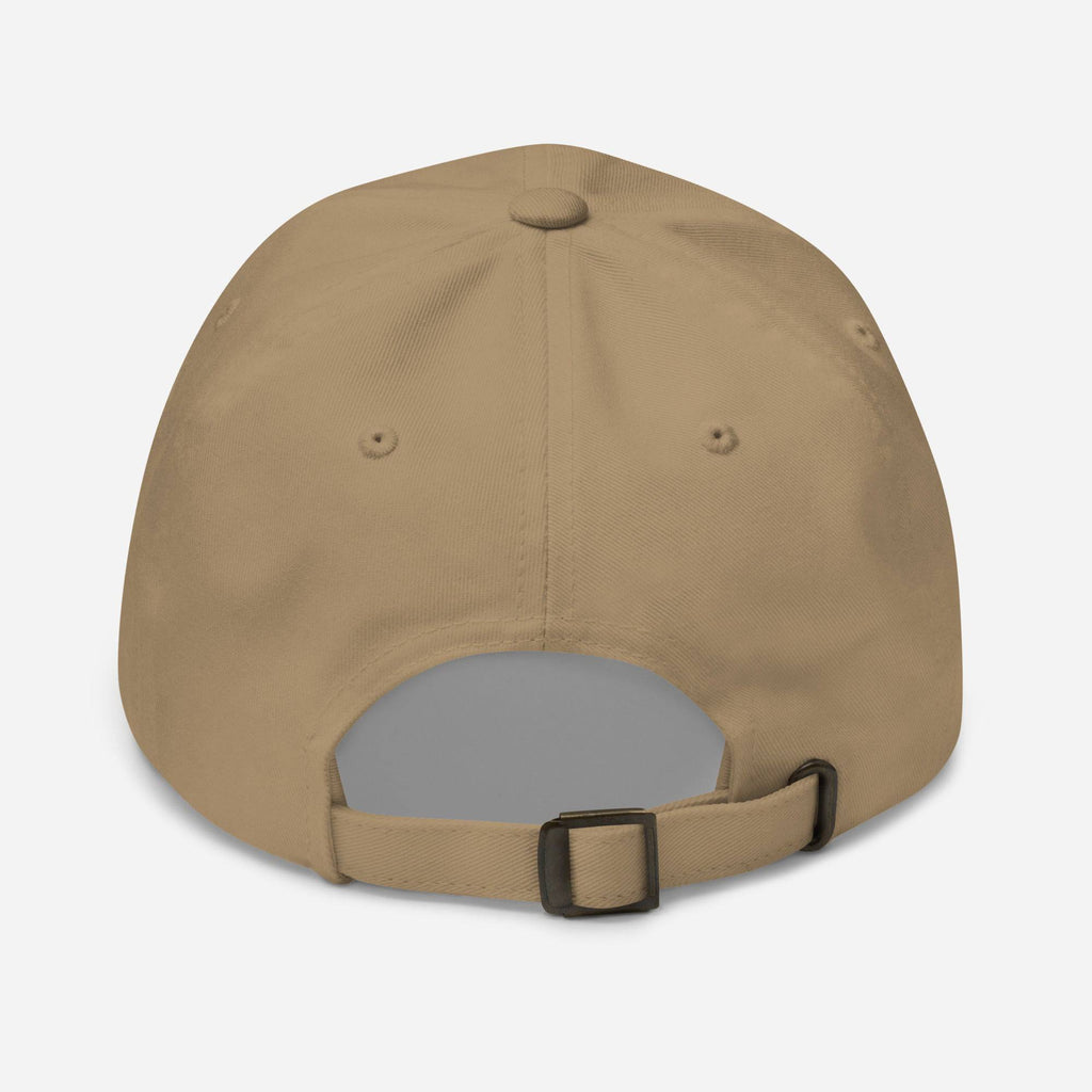 FTM trans pride crown dad hat, view 5 — Rose Gold Co