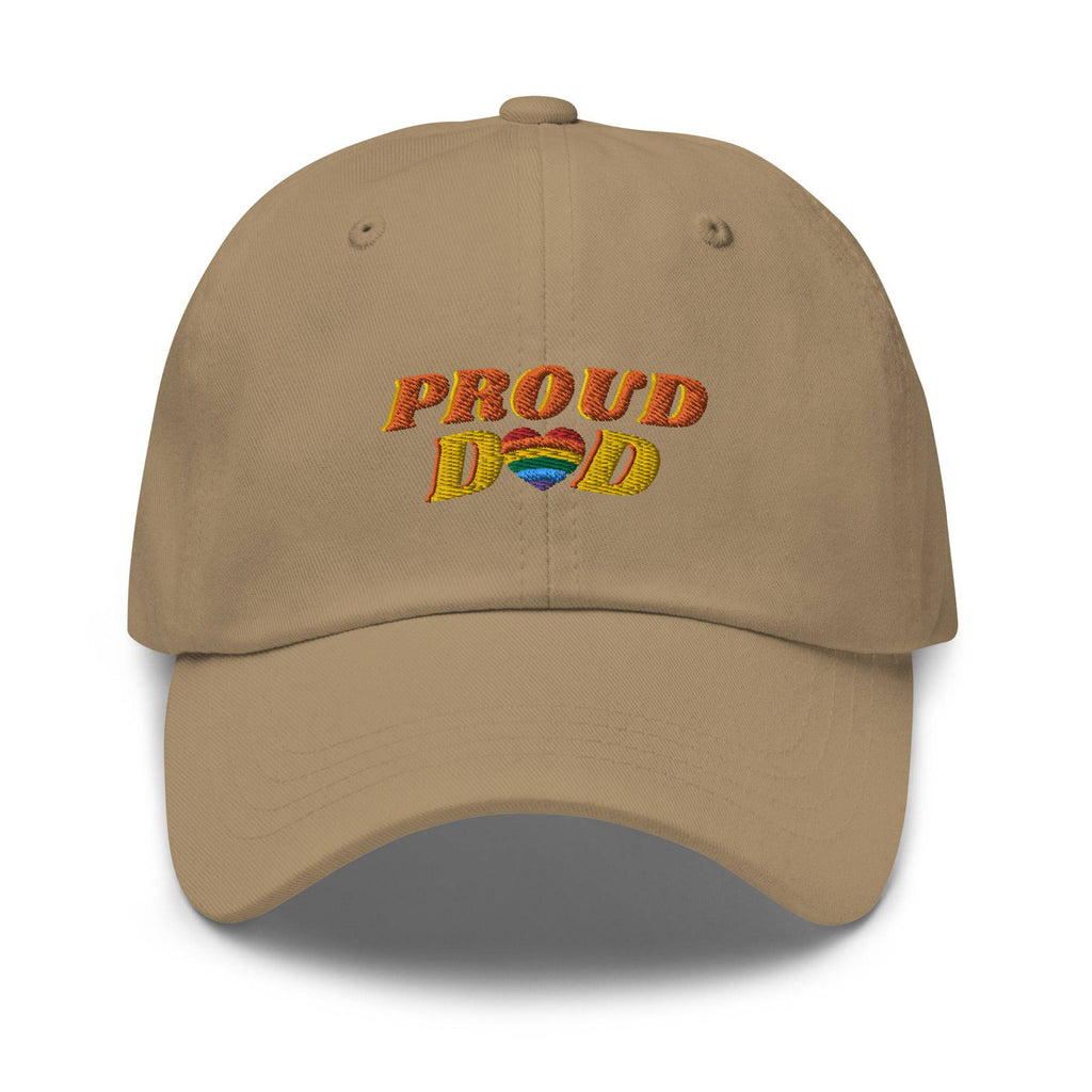 Proud Dad ally pride dad hat, view 19 — Rose Gold Co