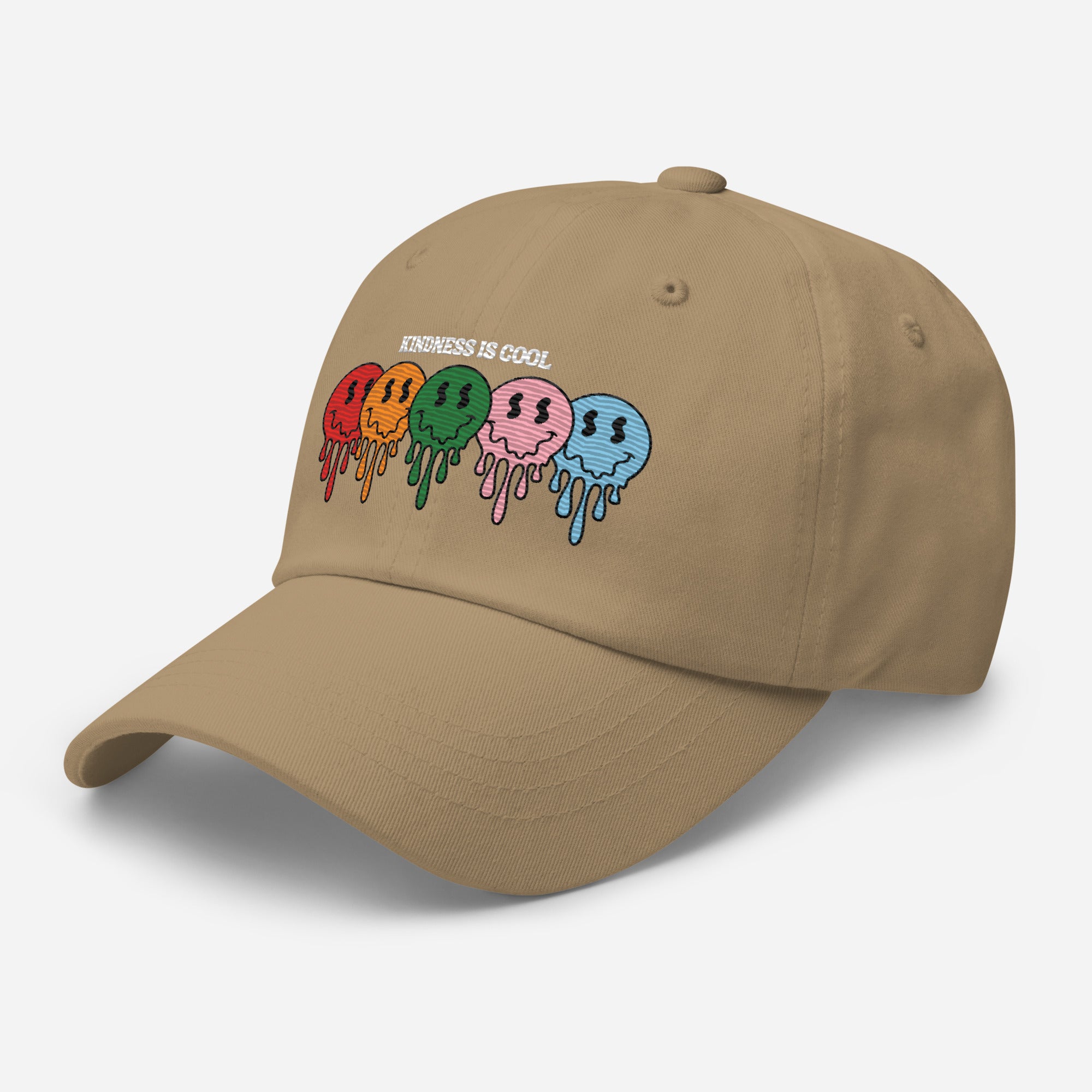 Kindness Is Cool dad hat, view 9 — Rose Gold Co