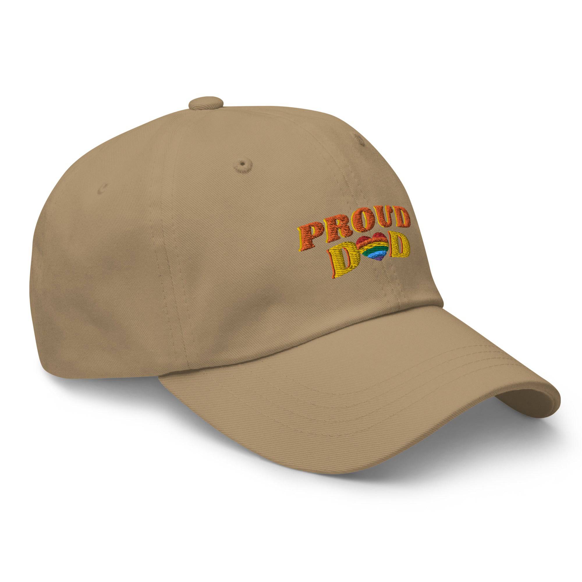 Proud Dad ally pride dad hat, view 20 — Rose Gold Co