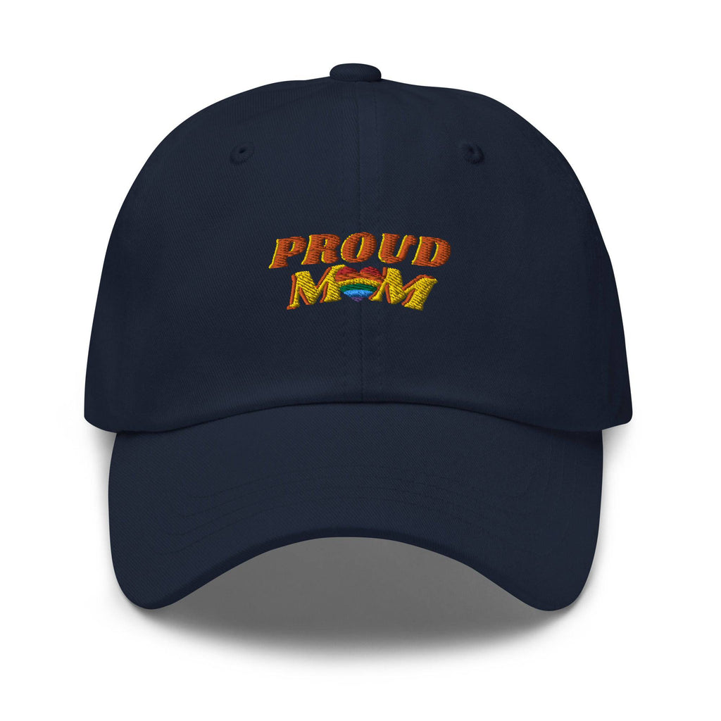 Proud Mom ally pride dad hat, view 4 — Rose Gold Co