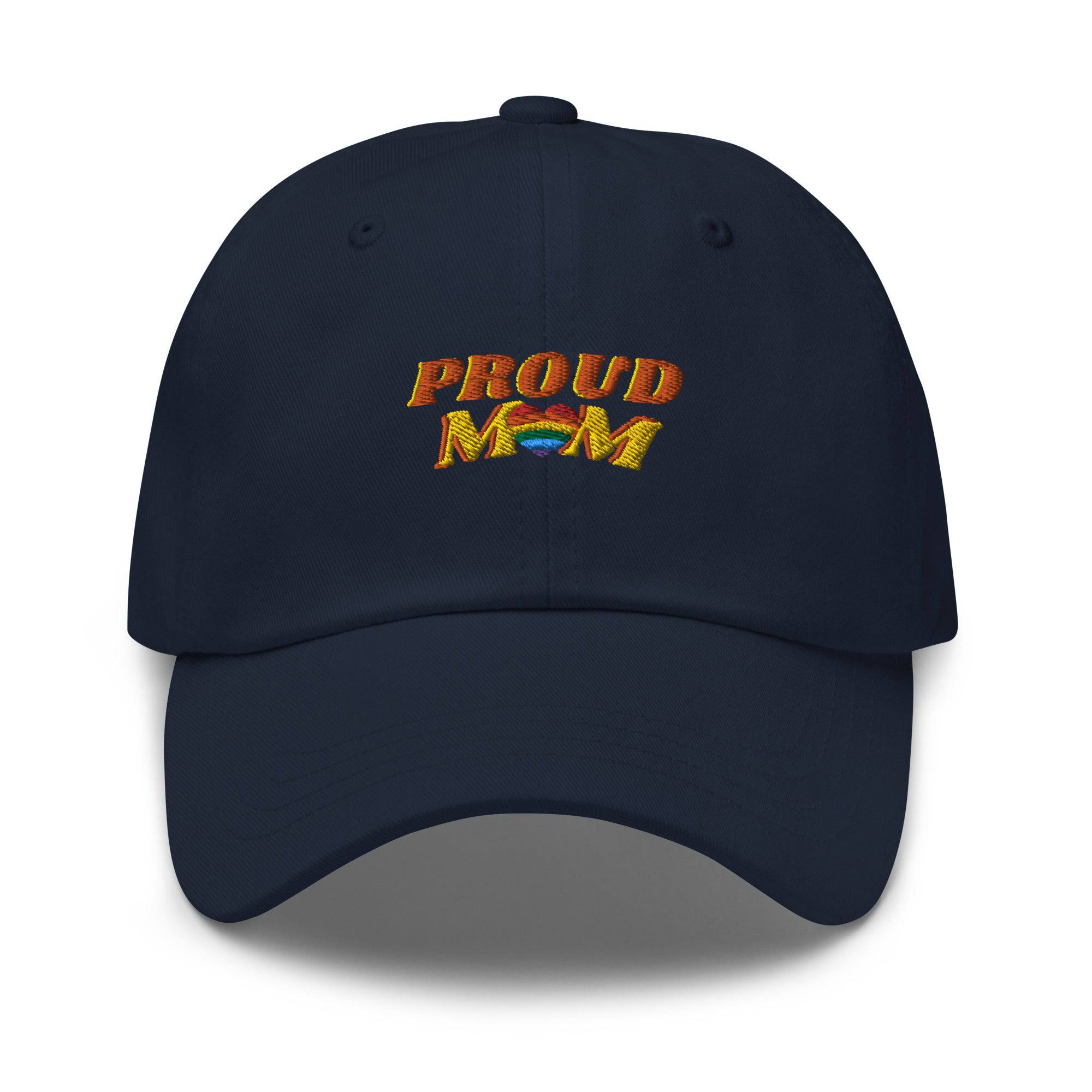 Proud Mom ally pride dad hat, view 4 — Rose Gold Co