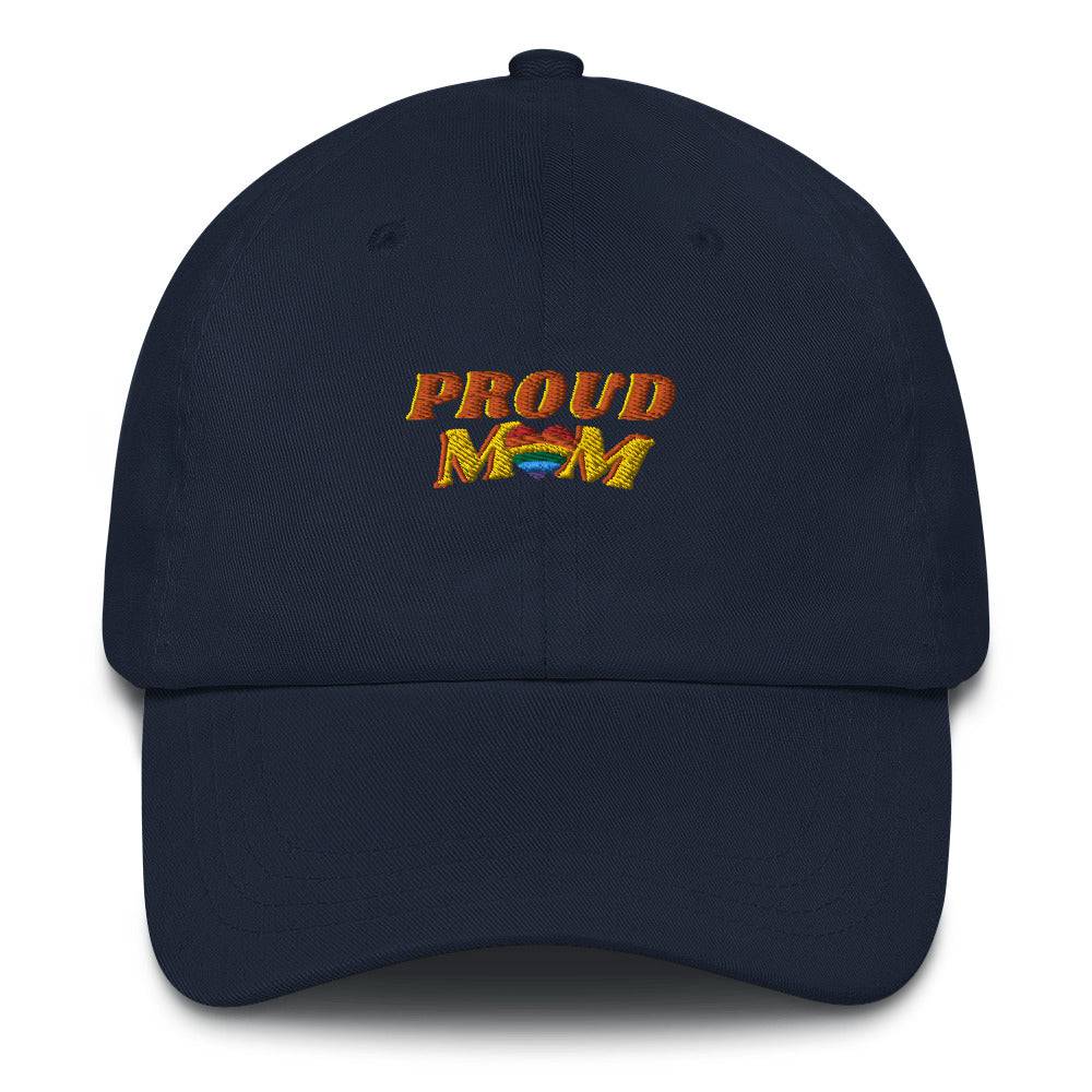 Proud Mom ally pride dad hat, view 6 — Rose Gold Co