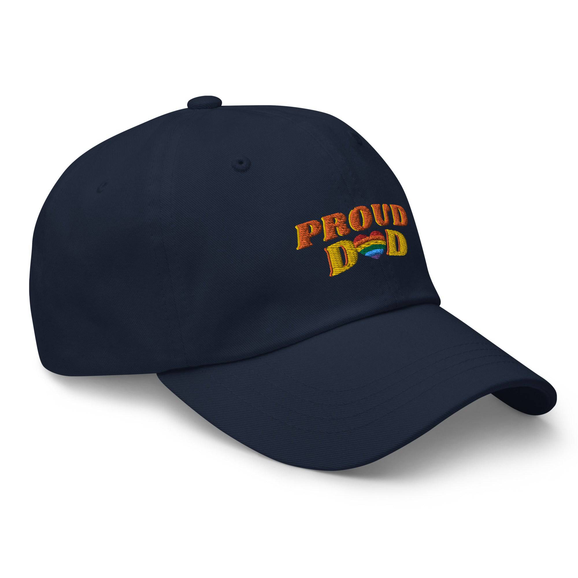 Proud Dad ally pride dad hat, view 5 — Rose Gold Co