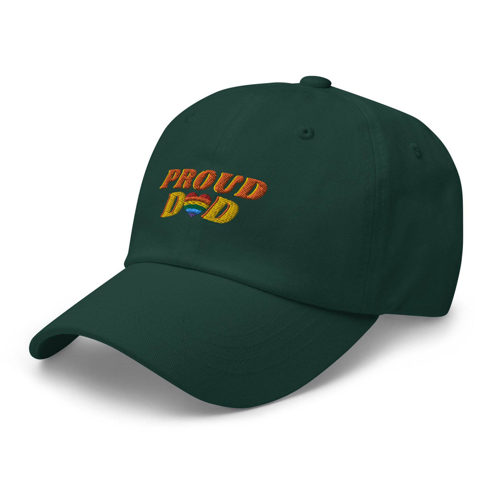 Proud Dad ally pride dad hat, view 12 — Rose Gold Co
