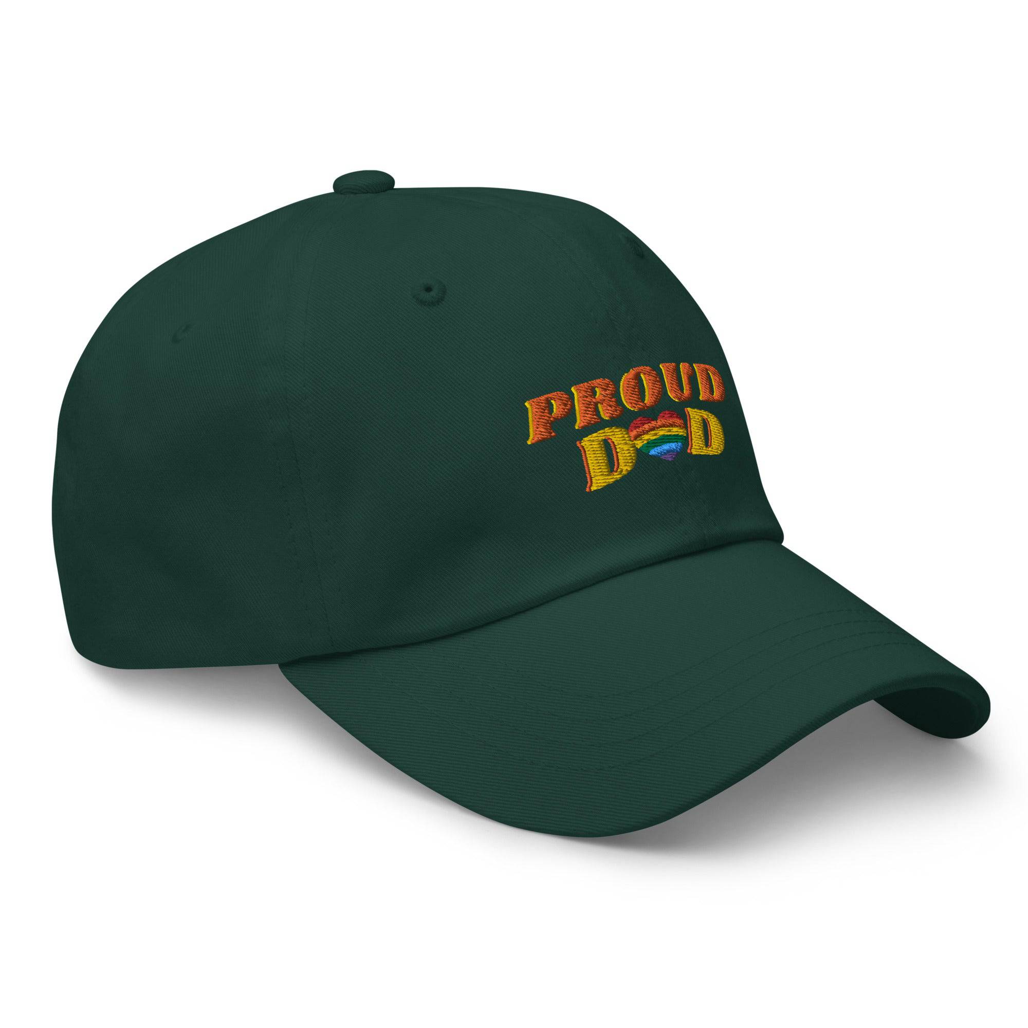 Proud Dad ally pride dad hat, view 11 — Rose Gold Co