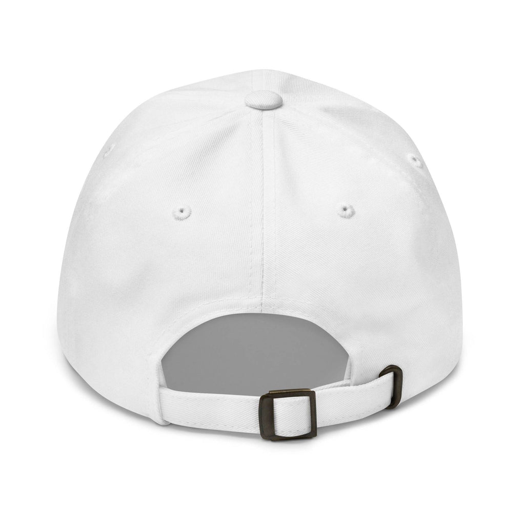 Agender pride crown dad hat, view 5 — Rose Gold Co