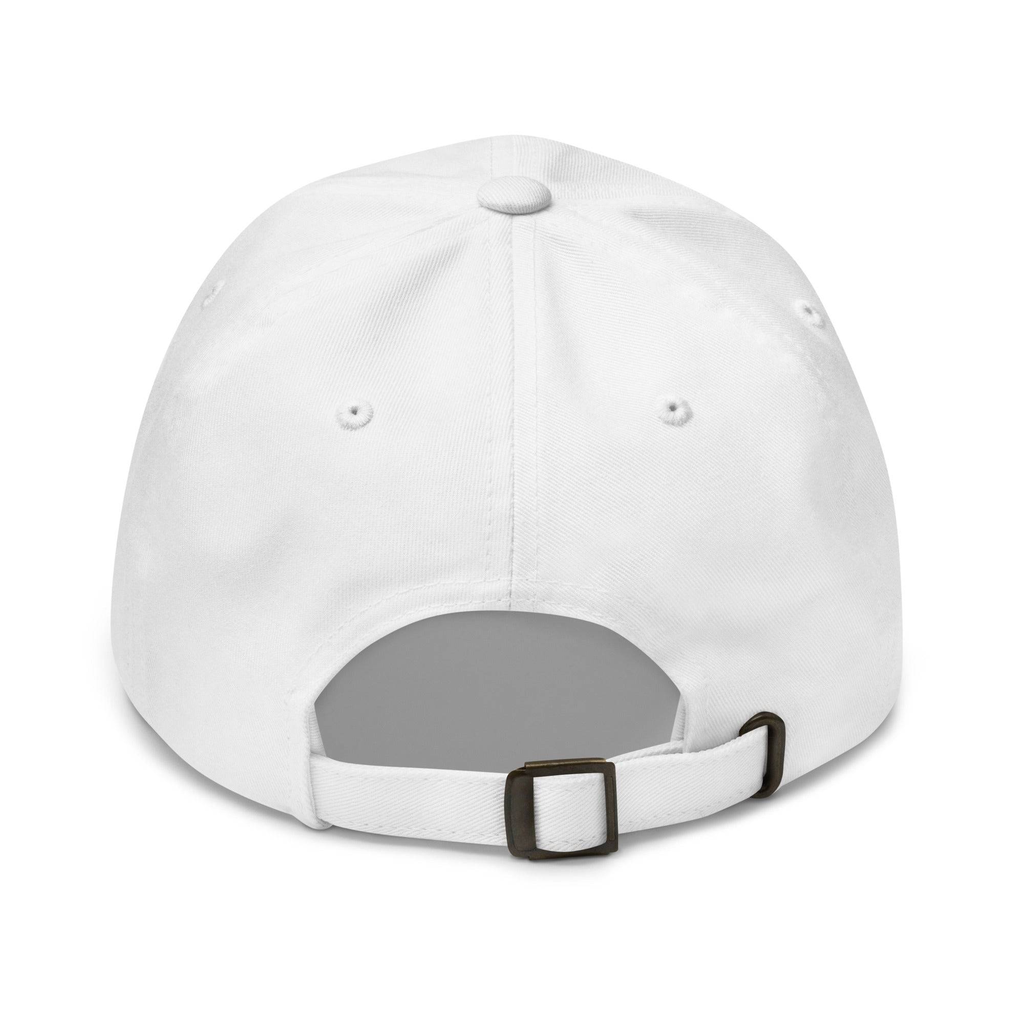 Agender pride crown dad hat, view 5 — Rose Gold Co