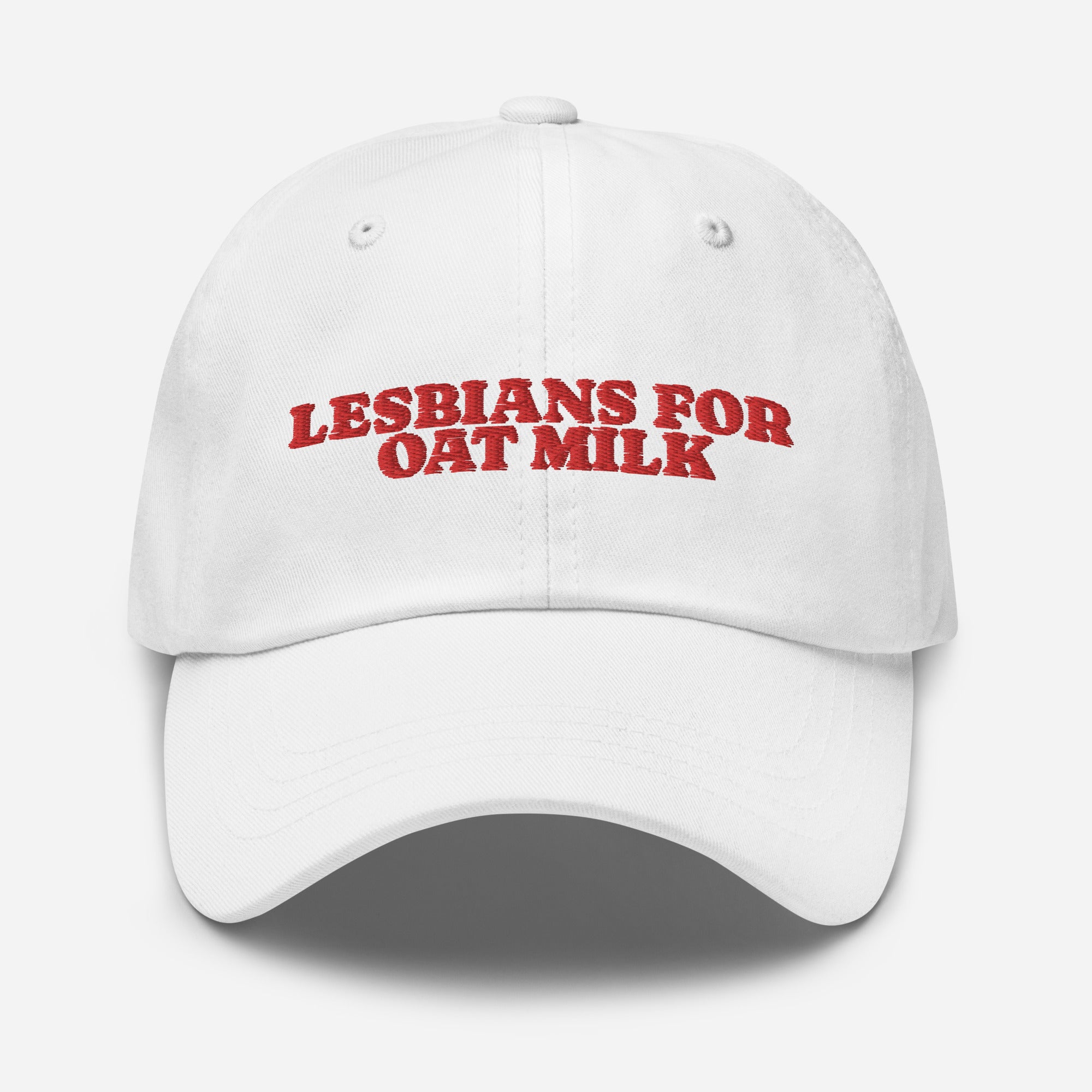 Lesbians For Oatmilk Dad hat - Rose Gold Co. Shop