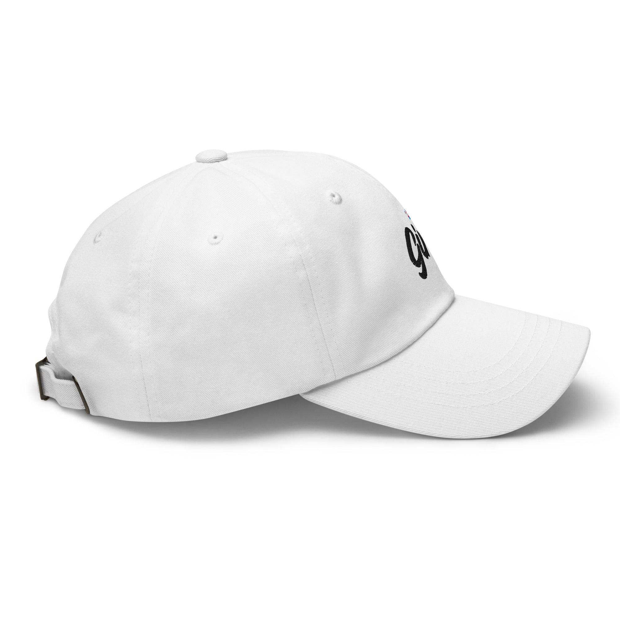 Trans girl pride dad hat, view 5 — Rose Gold Co