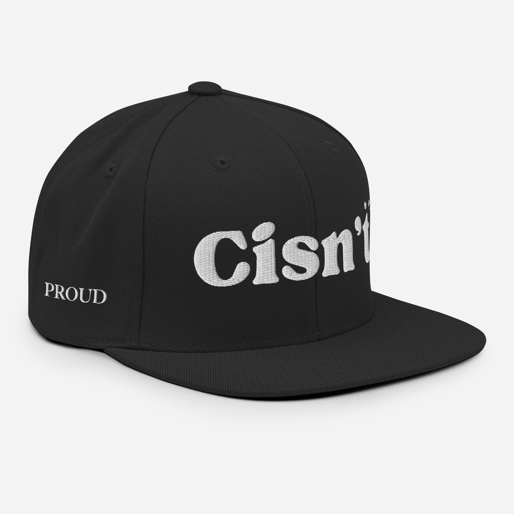 Cisn't snapback hat, view 6 — Rose Gold Co
