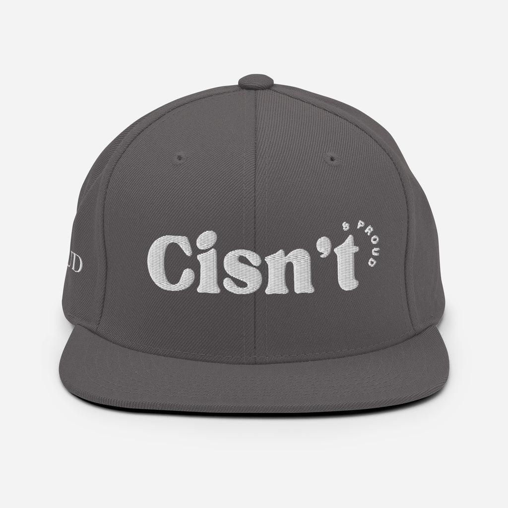 Cisn't Snapback | Trans & Non-Binary Pride Hat